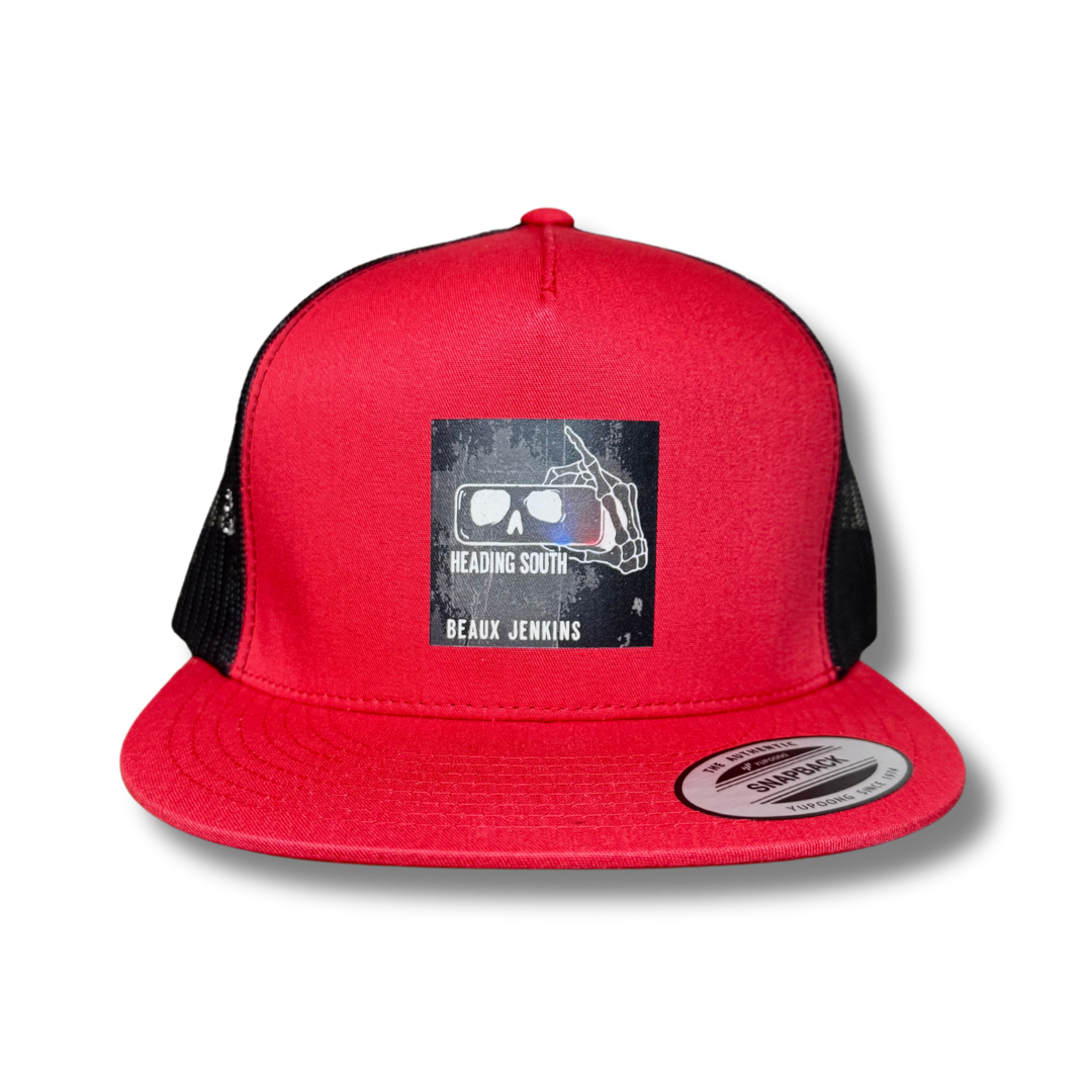 Red Heading South Hat
